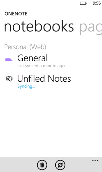 Synced Notebooks and Pages!