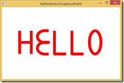 HelloVectorGraphicsPath