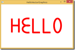 HelloVectorGraphics