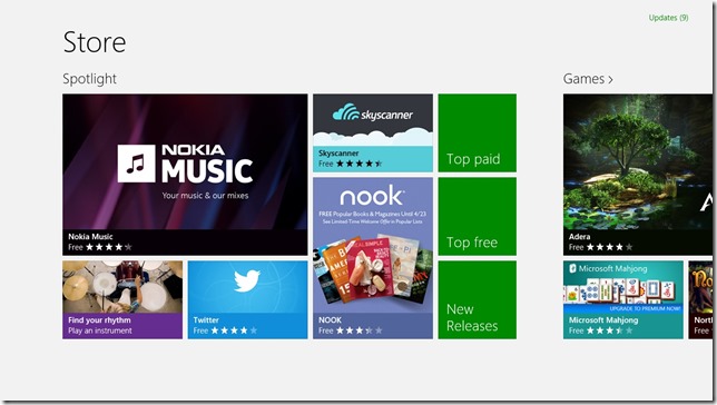 Windows Store Screenshot