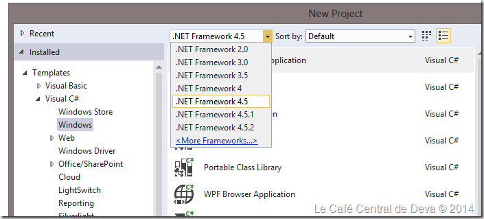 .Net Framework 4.5.2