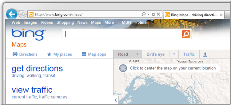 Bing Geolocation