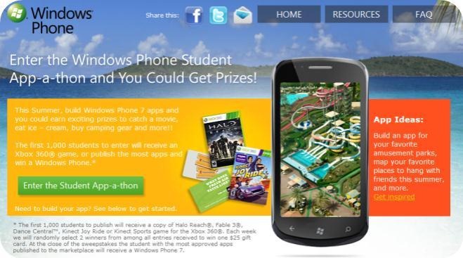 Windows Phone Student App-a-thon