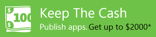 Get $100 for every app you publish to the Windows Store or the Windows Phone Store