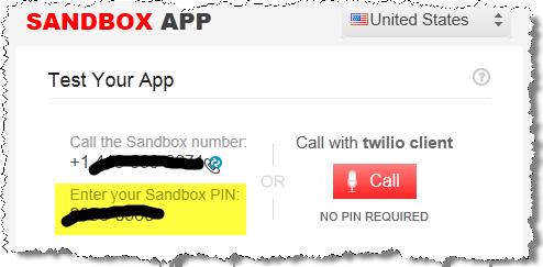 Finding your Sandbox PIN