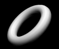 Gouraud Shading demo with a Torus in HTML5