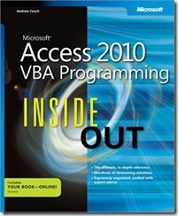 access vba inside out cover