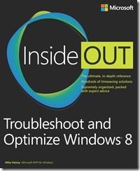 Cover for Troubleshoot and Optimize Windows 8 Inside Out