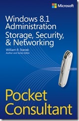 cover for Windows 8.1 Administration Storage, Security and Networking