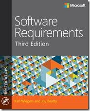 cover for Software Requirements 3rd Edition