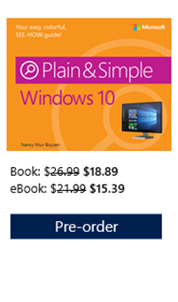 Windows 10 Plain & Simple