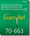 cover for Exam Ref 70-663