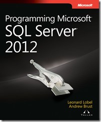 cover for Programming Microsoft SQL Server 2012