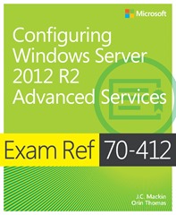 cover for Exam Ref 70-412 for Windows Server 2012 R2