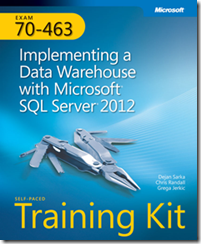 cover for Training Kit Exam 70-463: Implementing a Data Warehouse with Microsoft SQL Server 2012