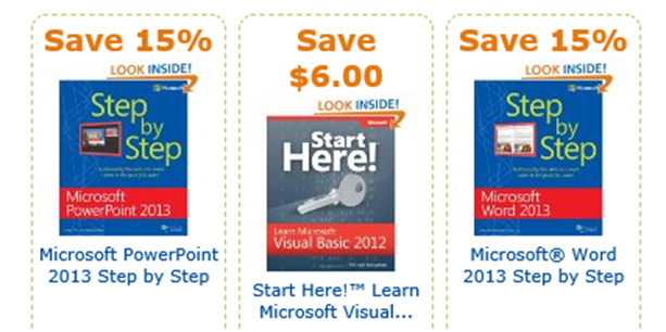 covers of Microsoft Press books