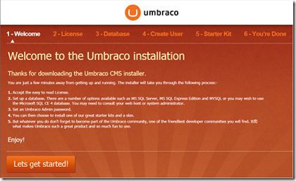 UmbracoWelcome