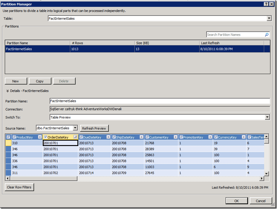 step five - partition manager
