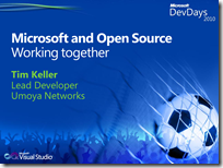 Keller, Tim - Microsoft and Open Source Working together