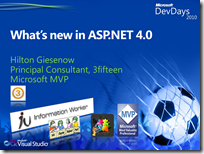 Giesenow, Hilton - What's New in ASP.Net 4.0