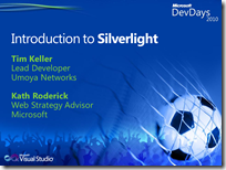 Keller, Tim & Roderick, Kath - Introduction to Silverlight