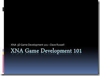 Russell, Dave - XNA Game Development 101