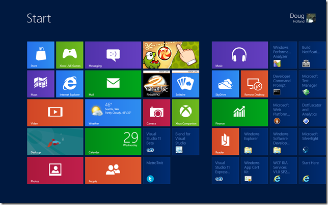 Windows 8 Consumer Preview 1