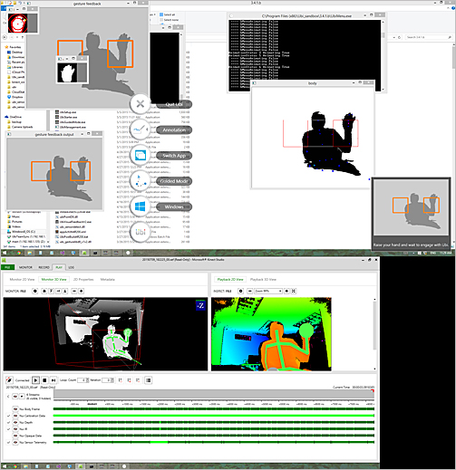 Using Kinect Studio to perform and analyze user experience studies