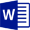Microsoft Office - Word Logo