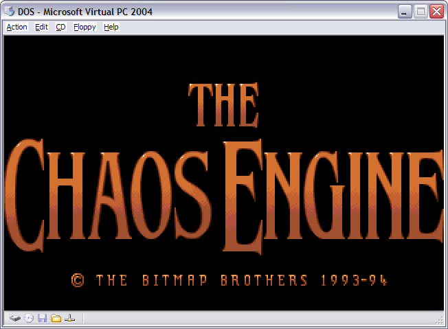 Chaos Engine under Virtual PC