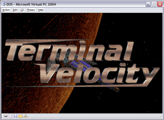 Terminal Velocity under Virtual PC