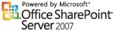 Powered by Microsoft Office SharePoint Server 2007