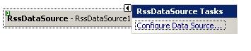 Configure RssDataSource