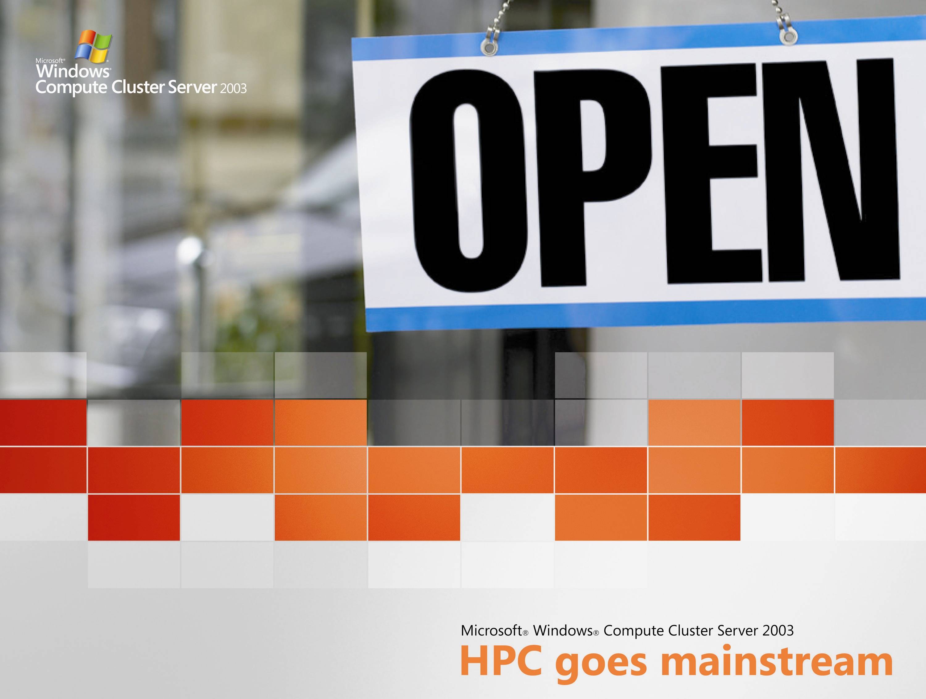 HPC Open Poster (2006)