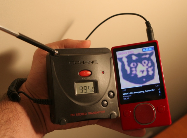 Zune and FM Transmitter