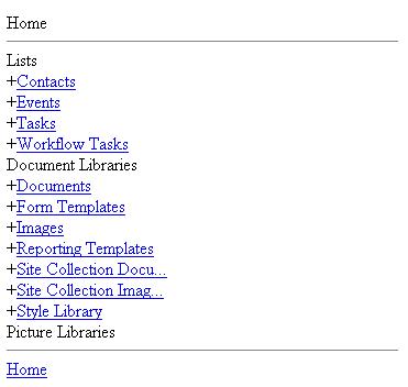 Mobile View Sample from Publishing SharePoint Portal