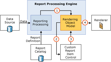 Custom Report Item Runtime Control Architecture