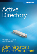 Active Directory Administrator’s Pocket Consultant cover