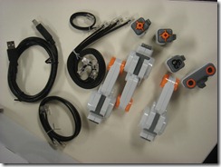 Motors, cables and sensors