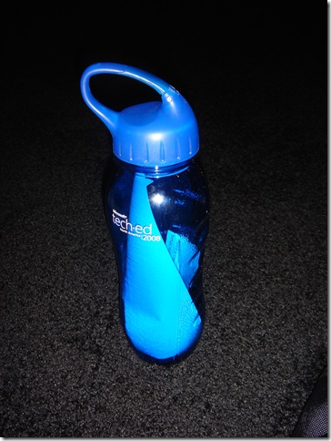 Reusable water bottle for TechEd