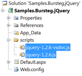 jQuery IntelliSense in Visual Studio 2008 - KB946581