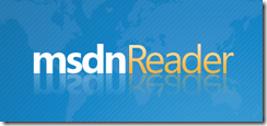 MSDN Reader Banner