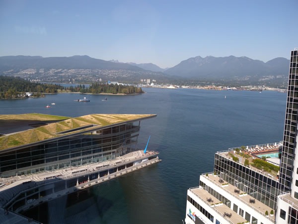 Vancouver Convention Centre and water
