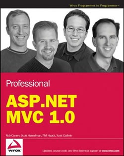 Cover of "Professional ASP.NET MVC 1.0"