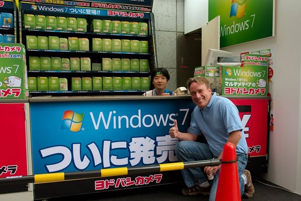 linus torvalds and windows 7