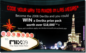 Code your way to MIX09 in Vegas