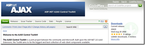 AJAX Control Toolkit