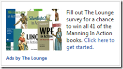 Displaying an ad from The Lounge