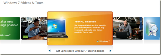 Windows 7 - 7 sec videos