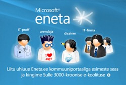 Microsofti kommuuniportaal Eneta